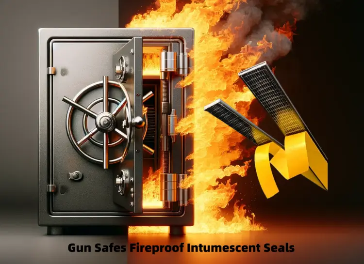 Gun Safe Ressa intumescent seals