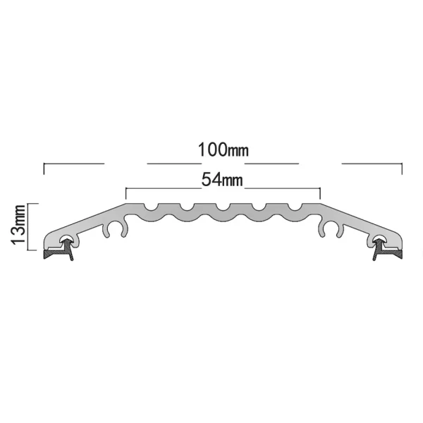 LQ0 RESSA automatic door sweep dimension