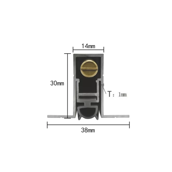 LS6 RESSA automatic door sweep dimension