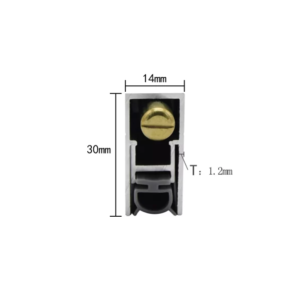 LY2B RESSA automatic door sweep dimension